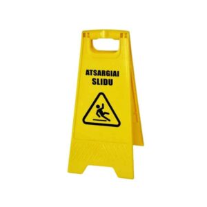 Įspėjamasis ženklas "Atsargiai slidu!"