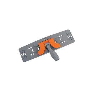Splast KLIK MONO pilkas ir oranžinis šluostės mopo laikiklis grindims, 40 ir 50 cm ilgio