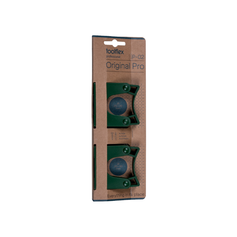 Toolflex Original Pro P-02 žalias laikiklis, 20–30 mm